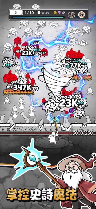 精彩截图-金沙1005线路游戏最新版下载-金沙1005线路(Doodle Magic: Wizard vs Slime)下载 v1.32 安卓版1